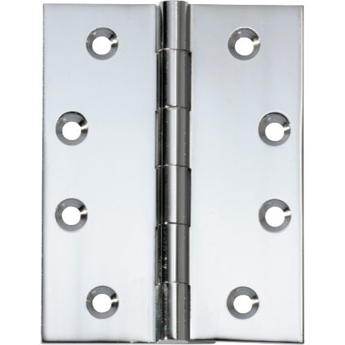 Tradco fixed pin hinge with durable metal construction, designed for reliable door and window applications.