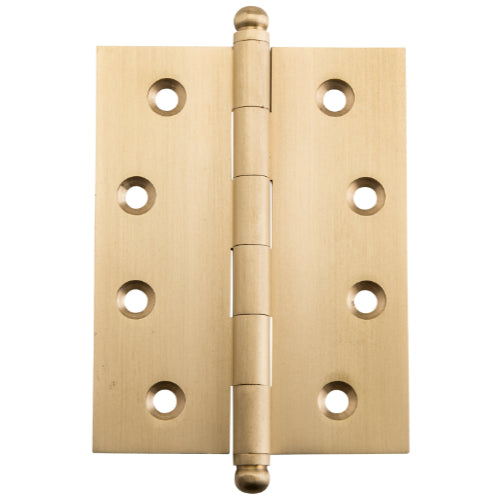 Tradco loose pin hinge with metal pin and mounting plates, used for cabinet or door framing.