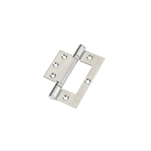 Stainless steel Zanda Fast Fix Bearing Hinge with durable construction and smooth pivot for cabinets or furniture.