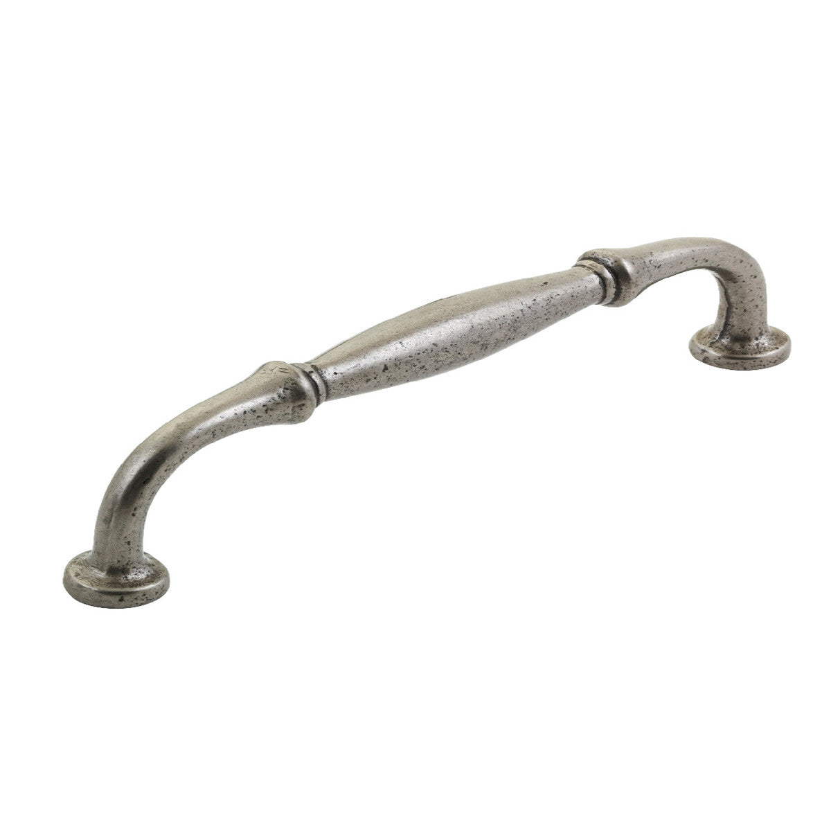 Momo Winchester cabinet pull handle in polished nickel finish with a sleek, modern design for kitchen or furniture drawers.