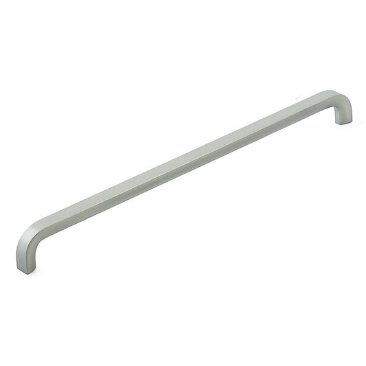 TRENTO D HANDLE 352MM ALUMINIUM BRUSHED NICKEL in Brushed Nickel