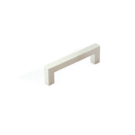 SEVILLA D HANDLE 96MM ALUMINIUM BRUSHED NICKEL in Brushed Nickel