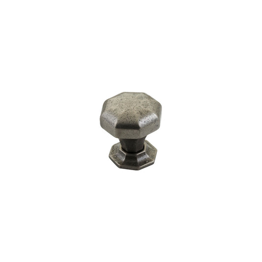 MONTROSE 32MM KNOB PEWTER in Pewter