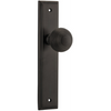 Door Knob Guildford Stepped Latch Signature Brass H237xW50xP60mm in Signature Brass