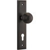 Door Knob Guildford Stepped Euro Signature Brass CTC85mm H237xW50xP60mm in Signature Brass