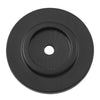 Backplate For Domed Cupboard Knob Matt Black D32mm in Matt Black