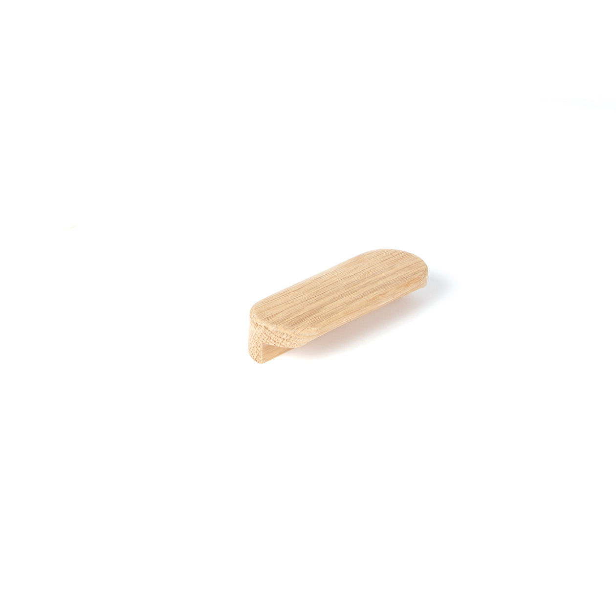 KIMBERLEY PULL TIMBER HANDLE 120MM AMERICAN OAK RAW in American Oak Raw