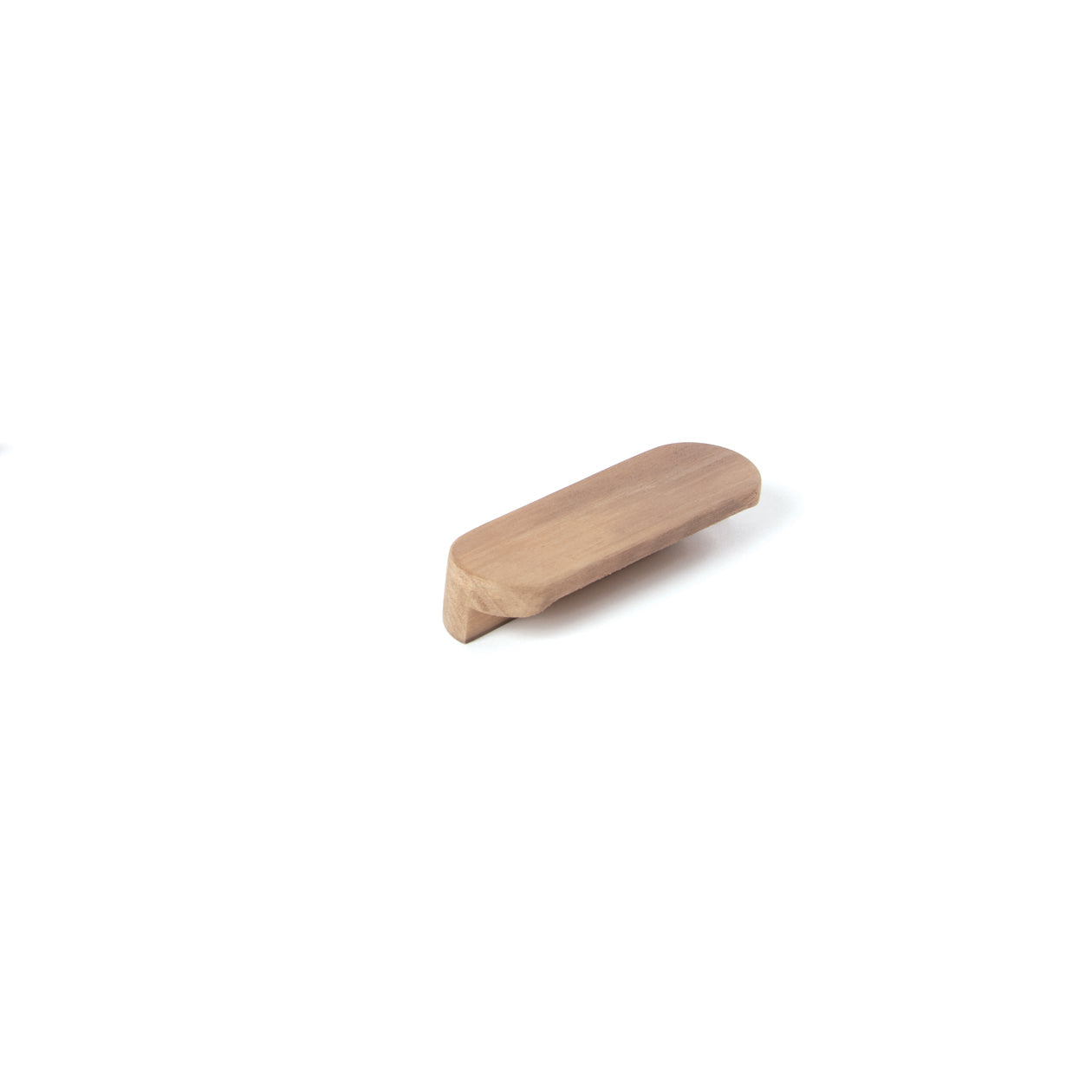 KIMBERLEY PULL TIMBER HANDLE 120MM WALNUT RAW in Walnut Raw