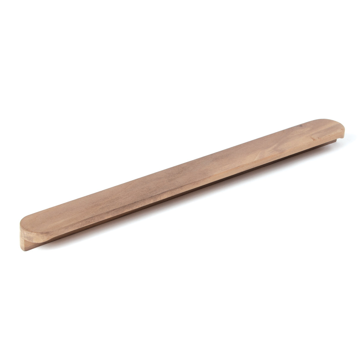 KIMBERLEY PULL TIMBER HANDLE 400MM WALNUT RAW in Walnut Raw