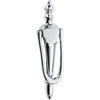 Door Knocker Victorian Chrome Plated H185xW45mm in Chrome Plated
