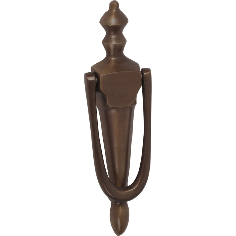 Door Knocker Victorian Antique Brass H185xW45mm in Antique Brass