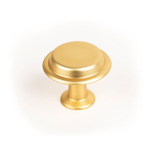 LAND 40MM KNOB BRUSHED GOLD in Brushed Gold