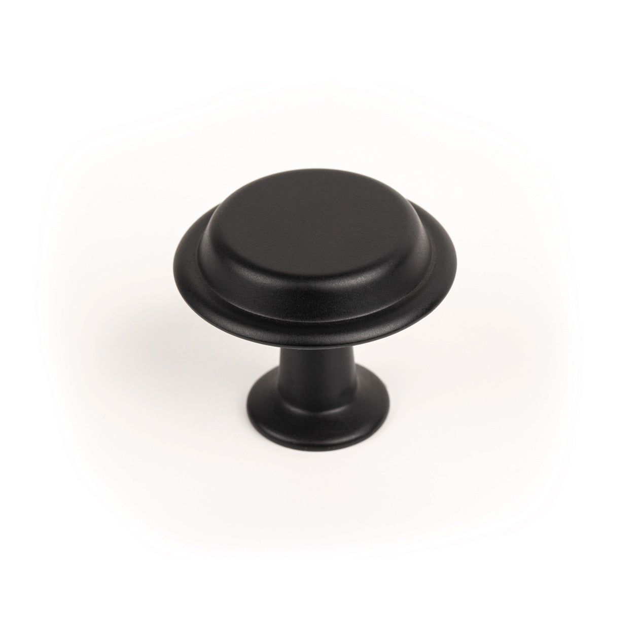 LAND 40MM KNOB MATT BLACK in Matt Black