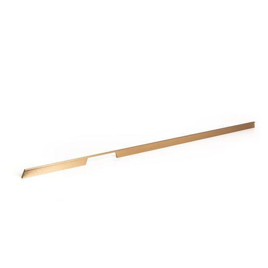 RAIL 1120MM D LEFT HAND HANDLE BRUSHED DARK BRASS in Brushed Dark Brass