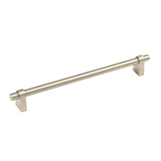 LORETO BAR PULL 224MM BRUSHED NICKEL in Brushed Nickel