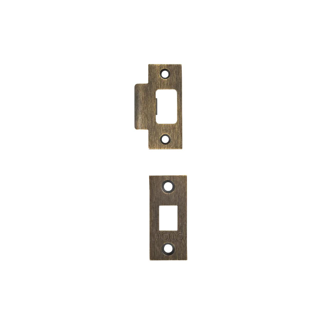 MOMO TUBULAR LATCH ACCESSORIES SET WITH SCREWS BRONZE in Bronze