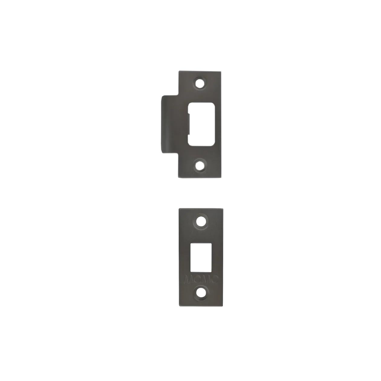 MOMO TUBULAR LATCH ACCESSORIES SET WITH SCREWS GUNMETAL in Gun Metal
