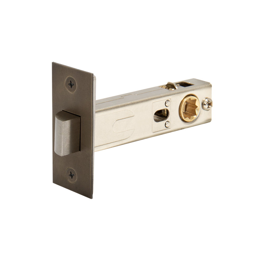 70mm Tubular Latch (92mm Case) in Roman Brass