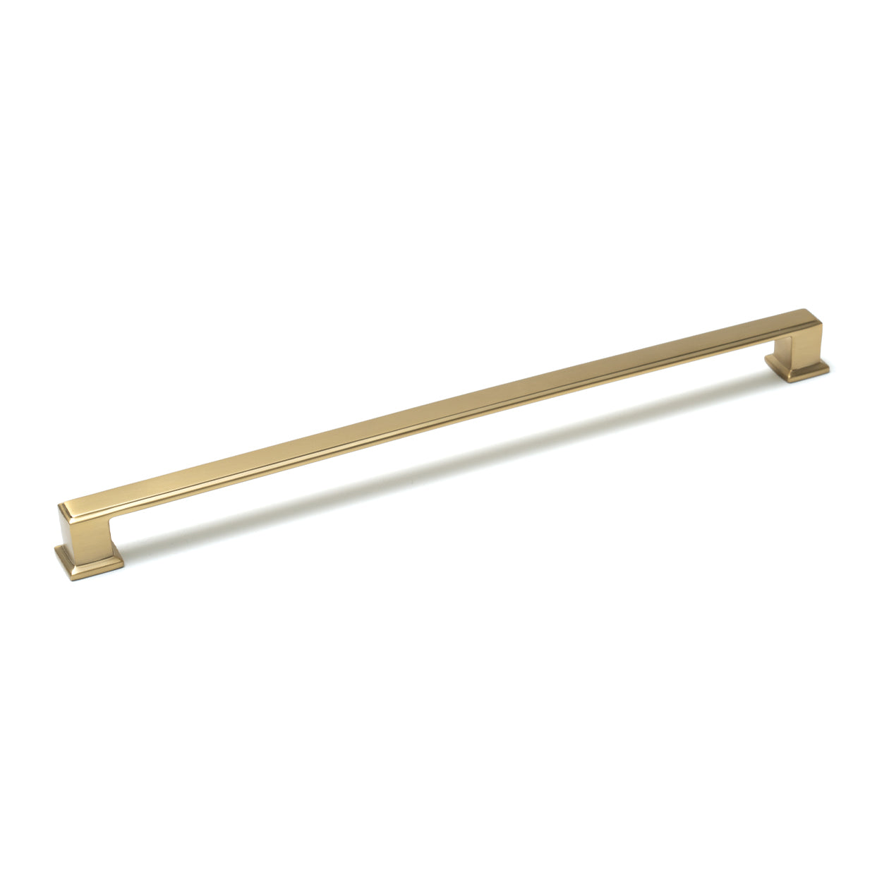 Momo LUCCA cabinet pull handle in black finish, featuring sleek modern design and sturdy metal construction for furniture drawers.