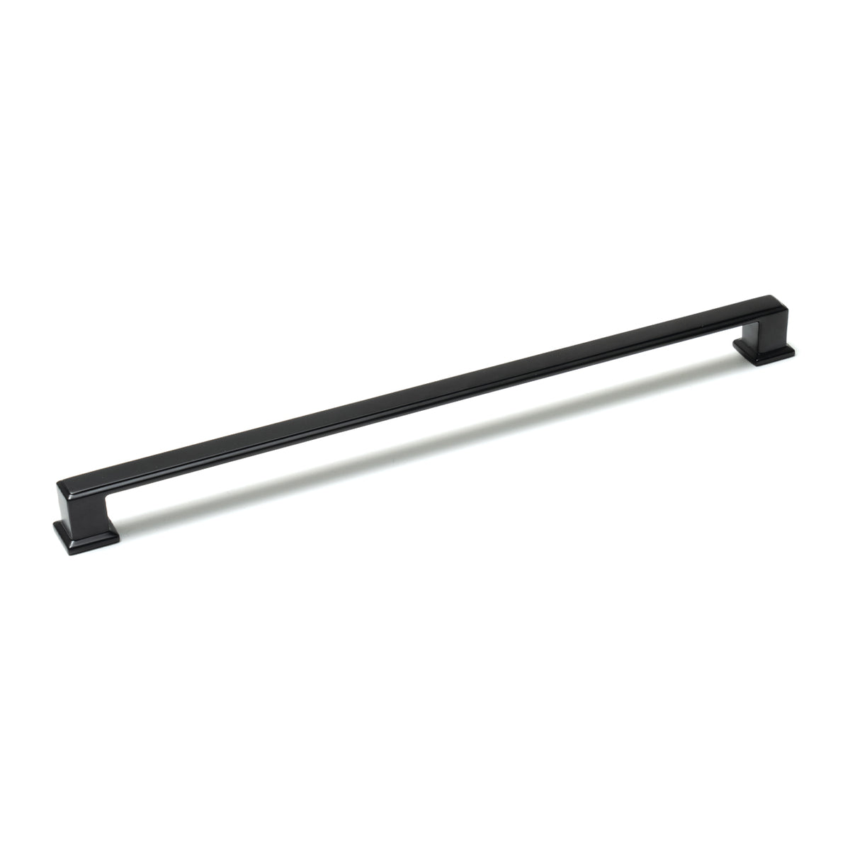 MOMO LUCCA D HANDLE 320MM MATT BLACK in Matt Black