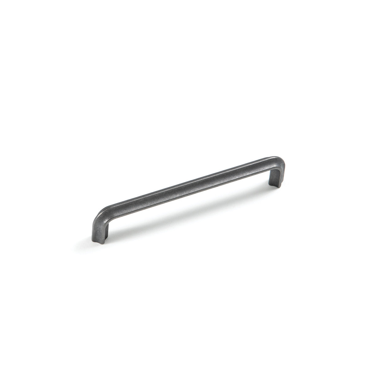 LUMI D HANDLE 160MM ANTIQUE PEWTER in Antique Pewter