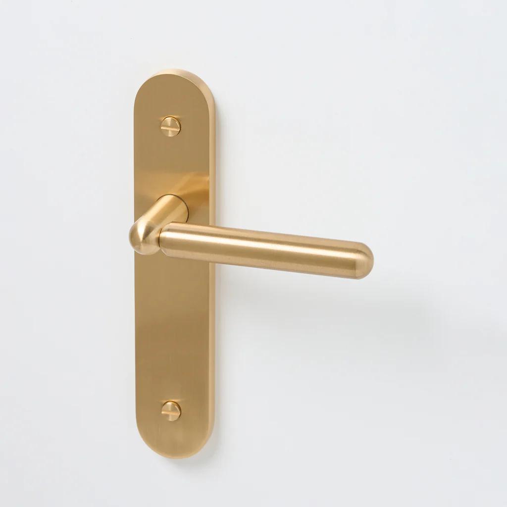 Tubby Lever Brass in Brass