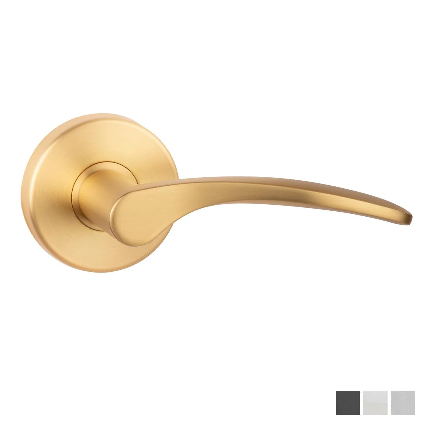 Curva Passage Rnd. SB BP in Satin Brass