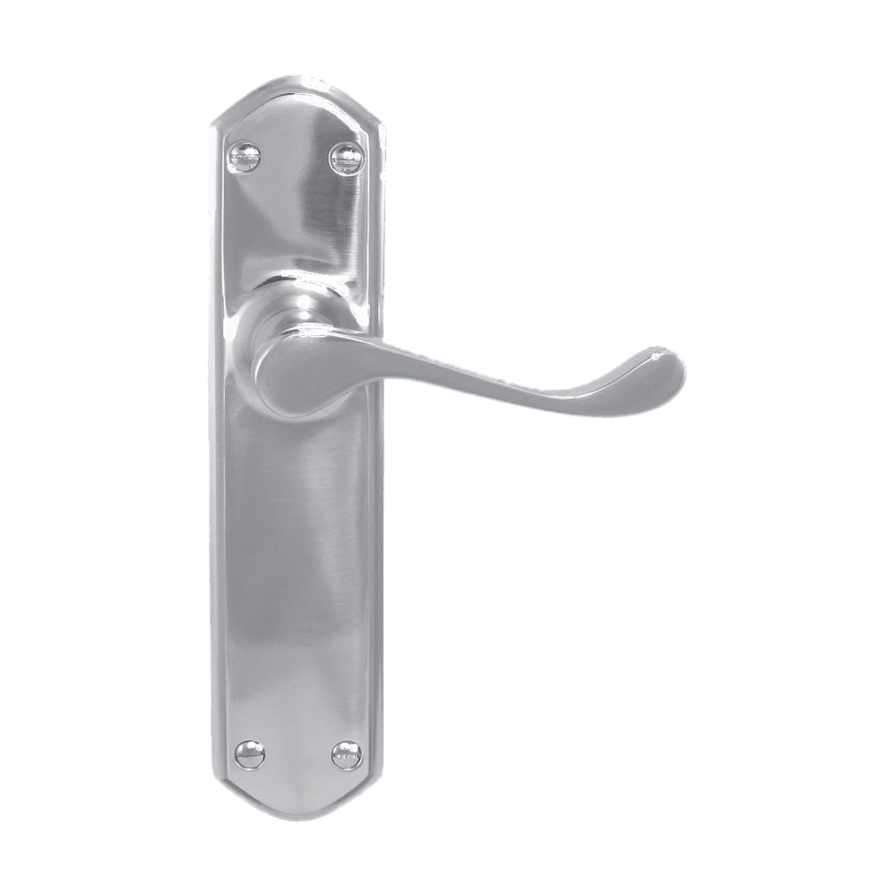 Lever Latch Passage Set SC 200x48mm in Satin Chrome