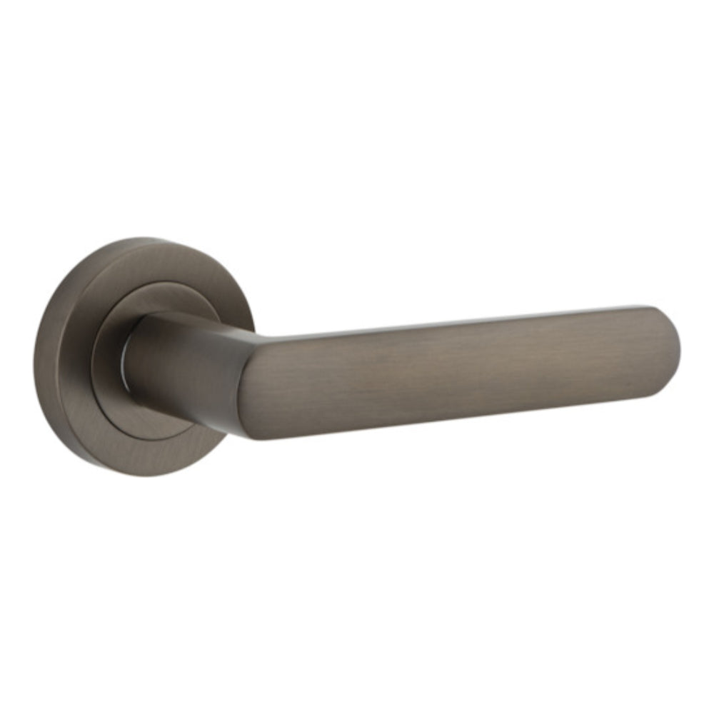 Door Lever Osaka Round Rose Signature Brass D52xP55mm
(Latch/Lock Sold Separately) in Signature Brass