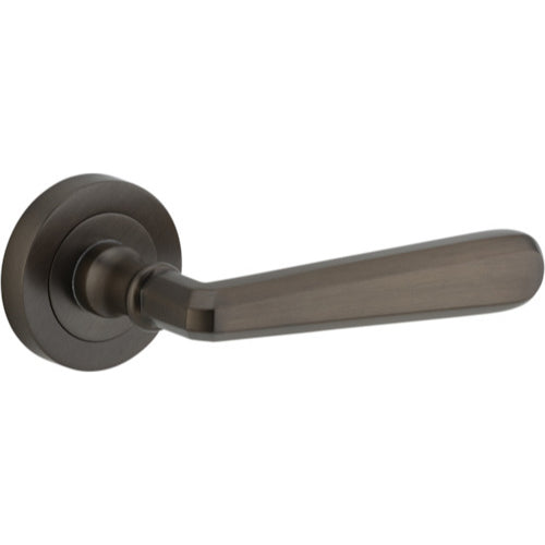 Door Lever Copenhagen Round Rose Signature Brass D52xP61mm
(Latch/Lock Sold Separately) in Signature Brass
