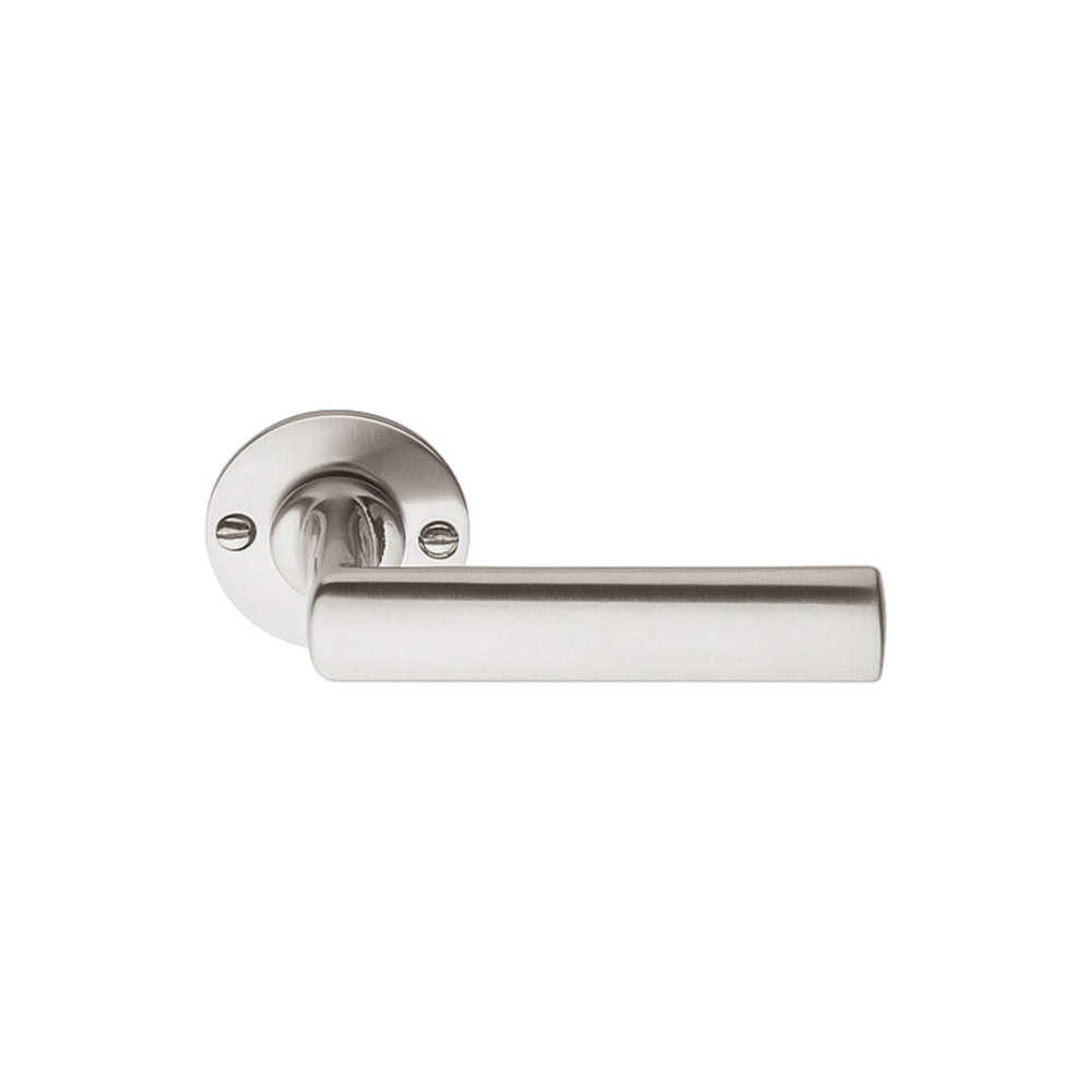 TIMELESS 1929MRR50 unsprung lever handle on rose satin nickel in Satin Nickel
