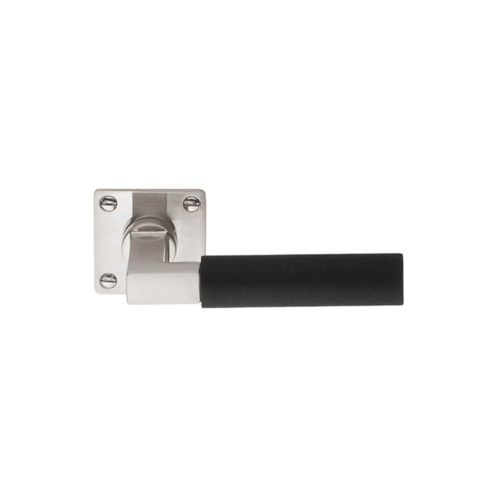 TIMELESS 1930MRV45 unsprung lever handle on rose satin nickel/ebony wood in Satin Nickel / Ebony Wood