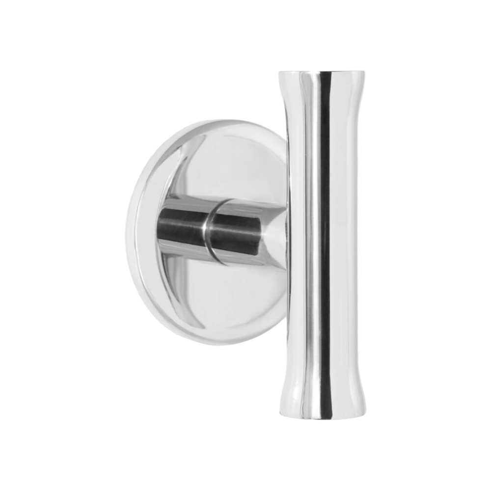 NOUR EV102/64 unsprung lever handle on rose polished stainless steel * in Polished Stainless Steel