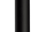 NOUR EV365ZL PA pull handle without logo with back-to-back fixing satin black in Satin Black