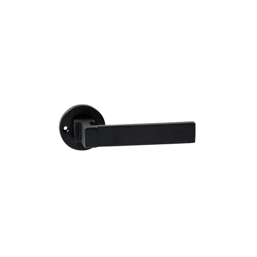 ANVIL-LEVER HANDLE / BLACK / SPRING LOADED in Black