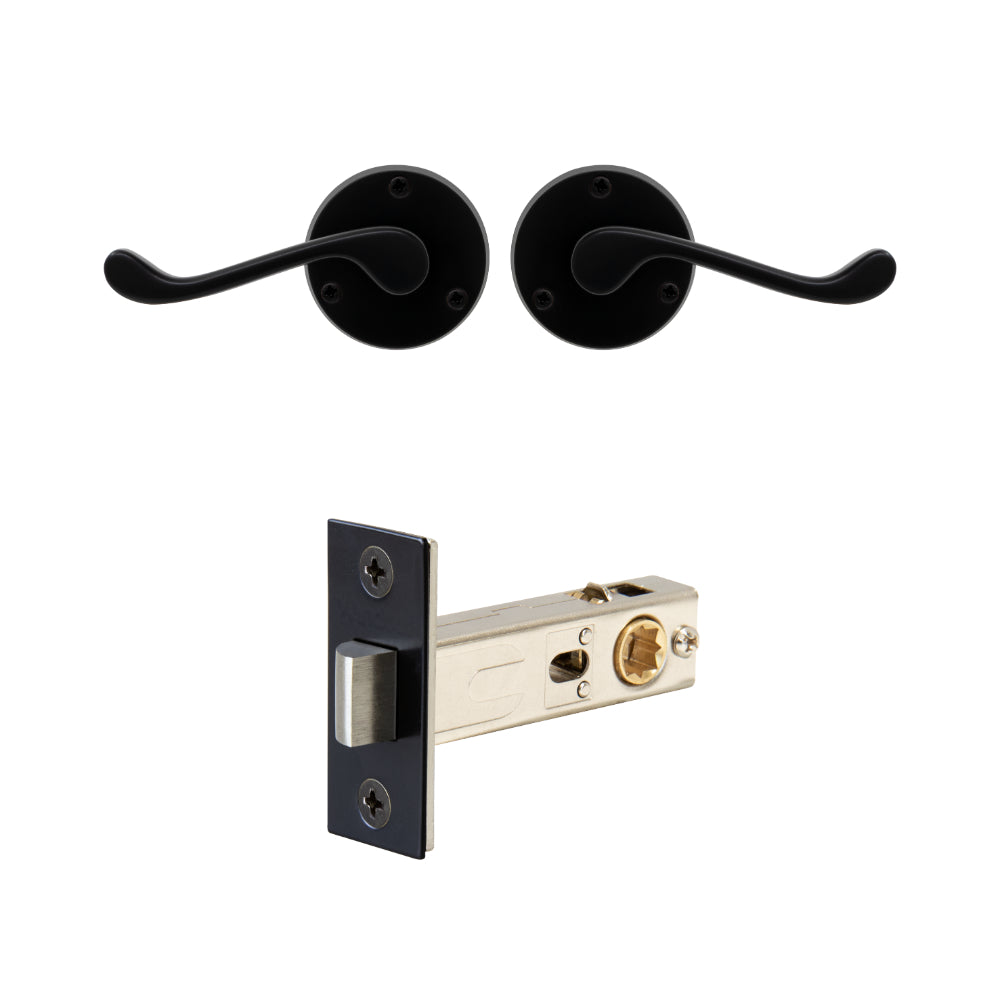 York Passage Set in Matt Black