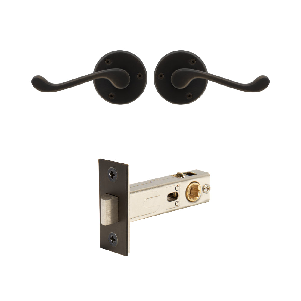 York Passage Set in Dark Roman Brass