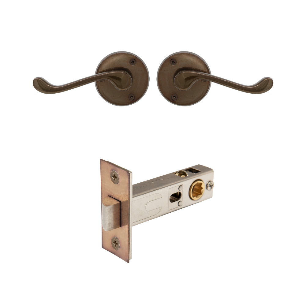 York Passage Set in Natural Bronze