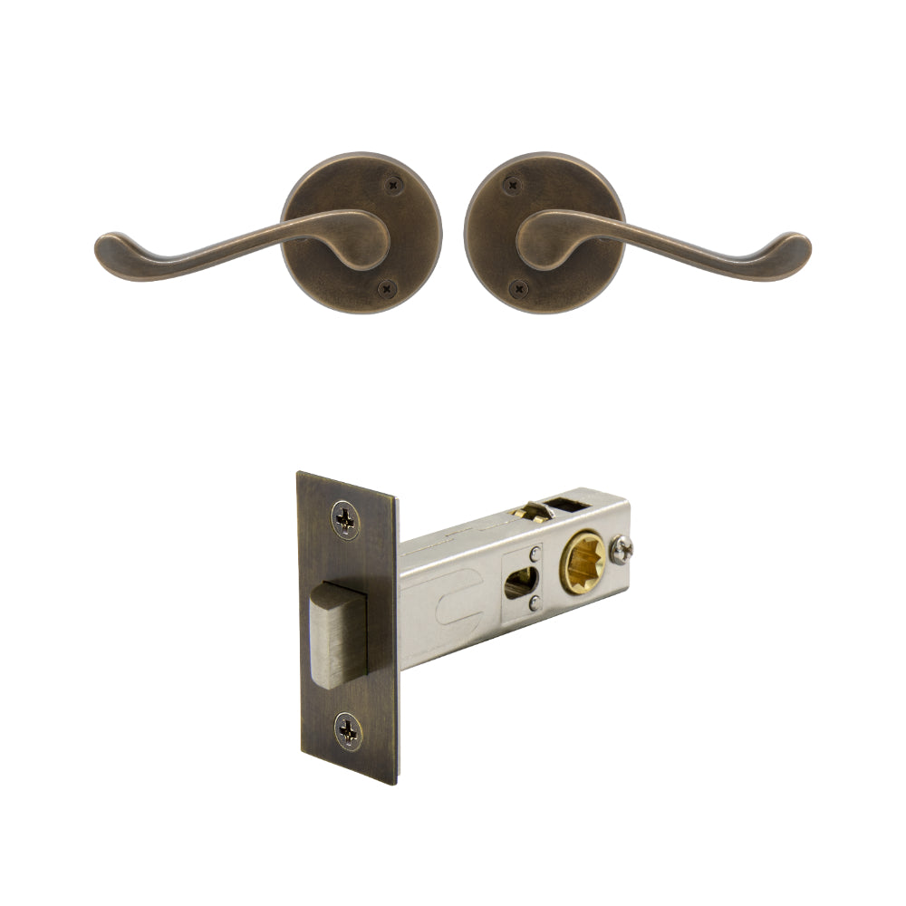 York Passage Set in Oil Rubbed Bronze