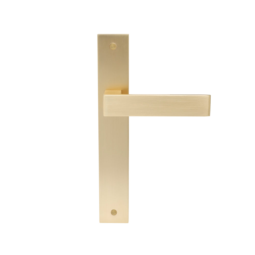 Galaxy - Pegasus Elite Longplate Dummy - LH in Matt Satin Brass