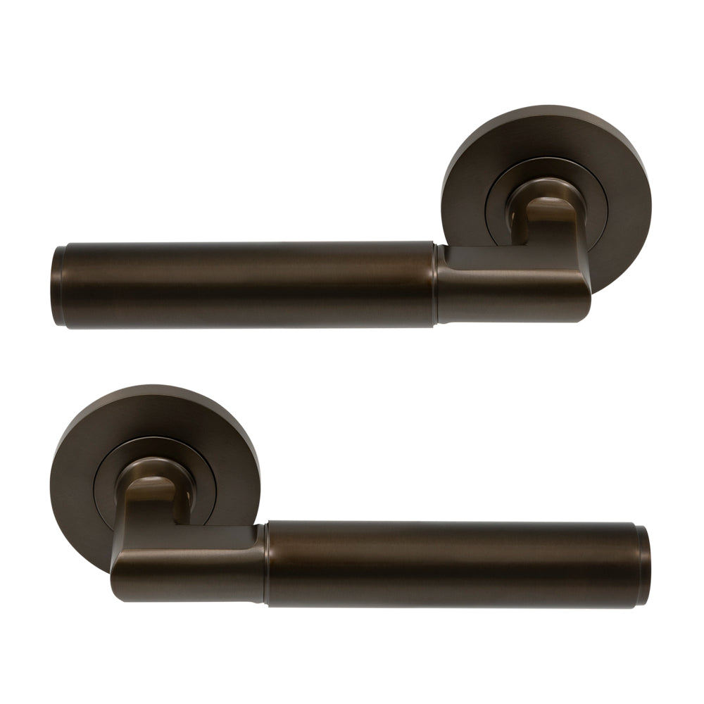 NIDO - Lumina Rose Lever Set - Plain in Cocoa Bronze