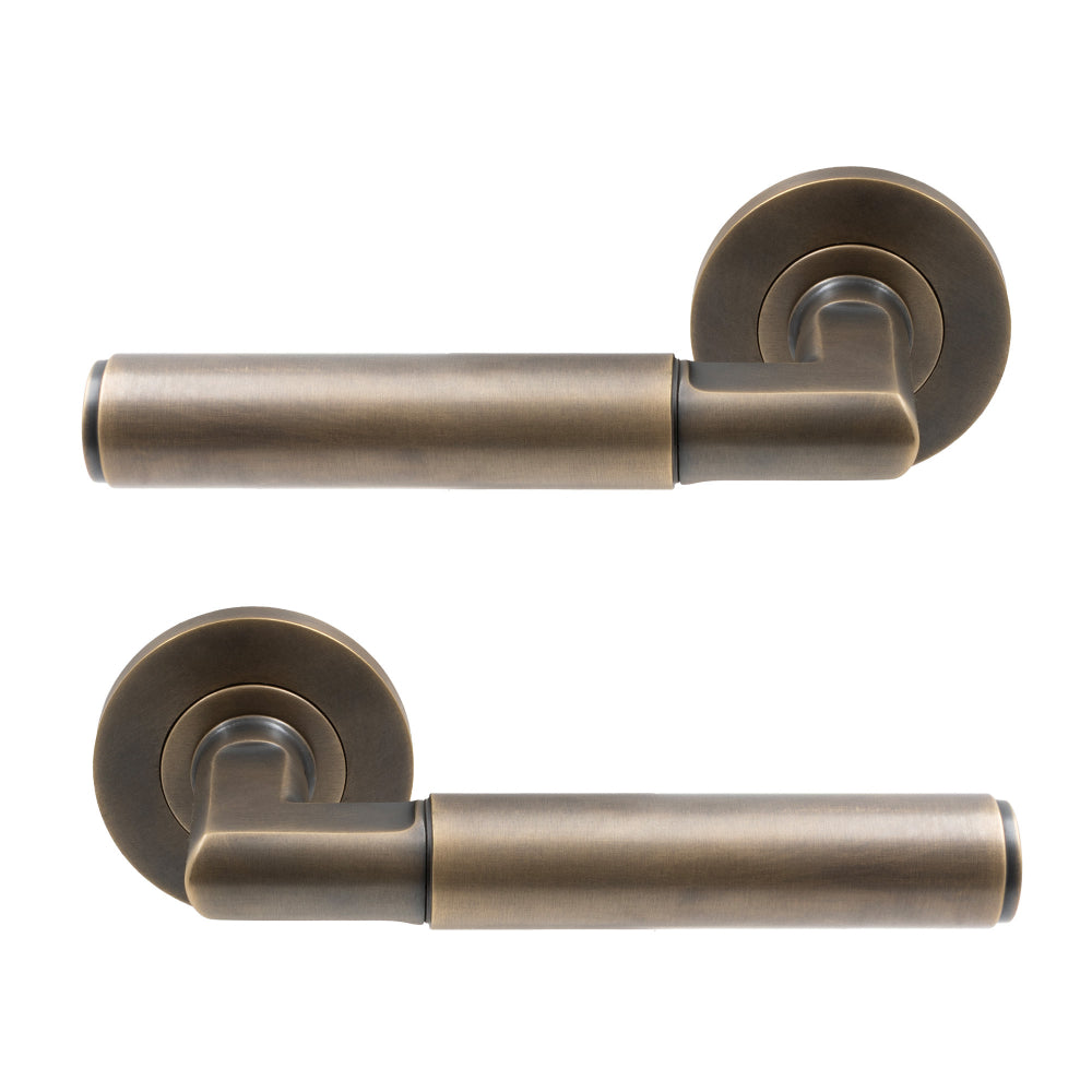 NIDO - Lumina Rose Lever Set - Plain in Oil Rubbed Bronze