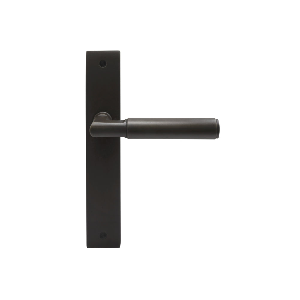 NIDO - Sona Backplate Dummy Lever LH in Dark Roman Brass
