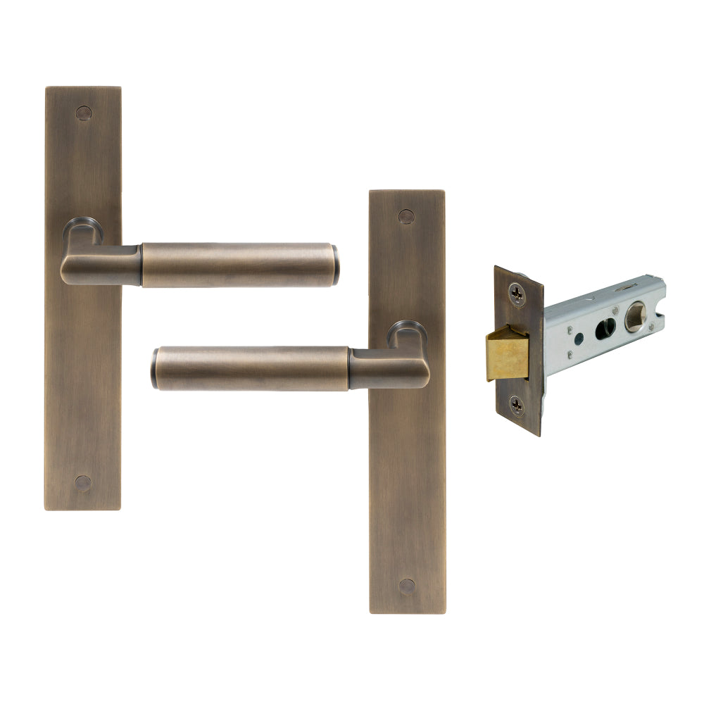 NIDO - Lumina Longplate Passage Set - Plain in Oil Rubbed Bronze