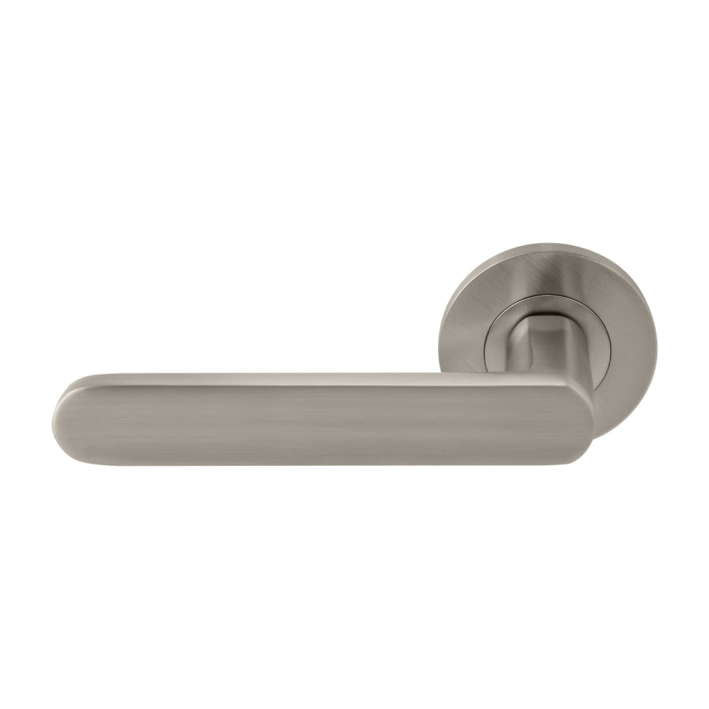 NIDO - Modella Dummy Lever in Brushed Nickel