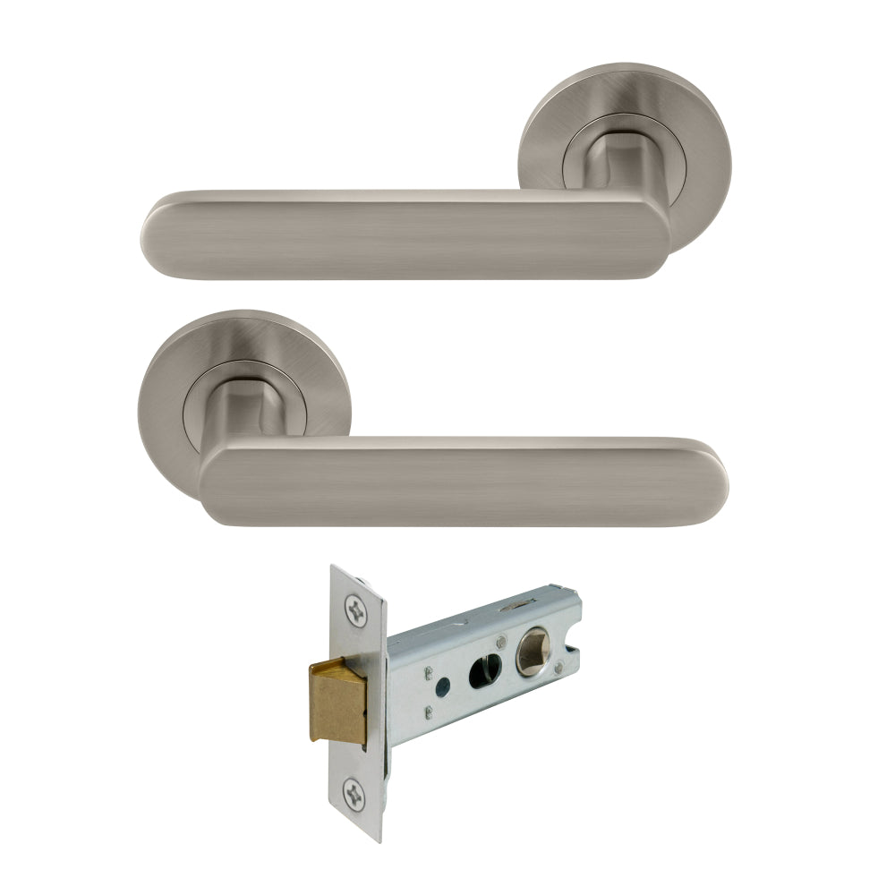 NIDO - Modella Passage Set in Brushed Nickel