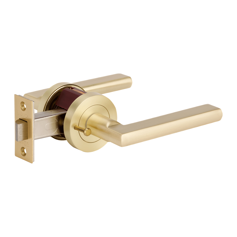 Epic Privacy Set, Includes Integrated Privacy Kit in Satin Brass