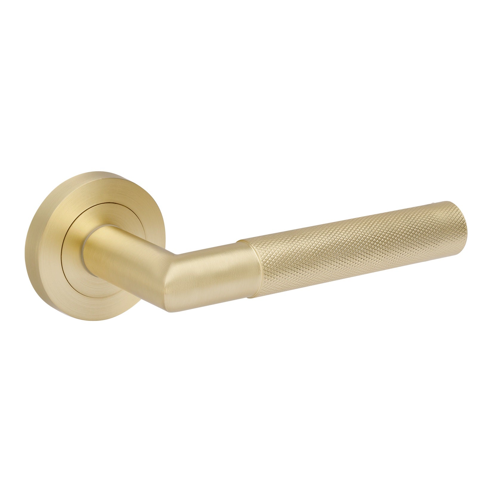 Vertex Lever Set EACH in Satin Brass