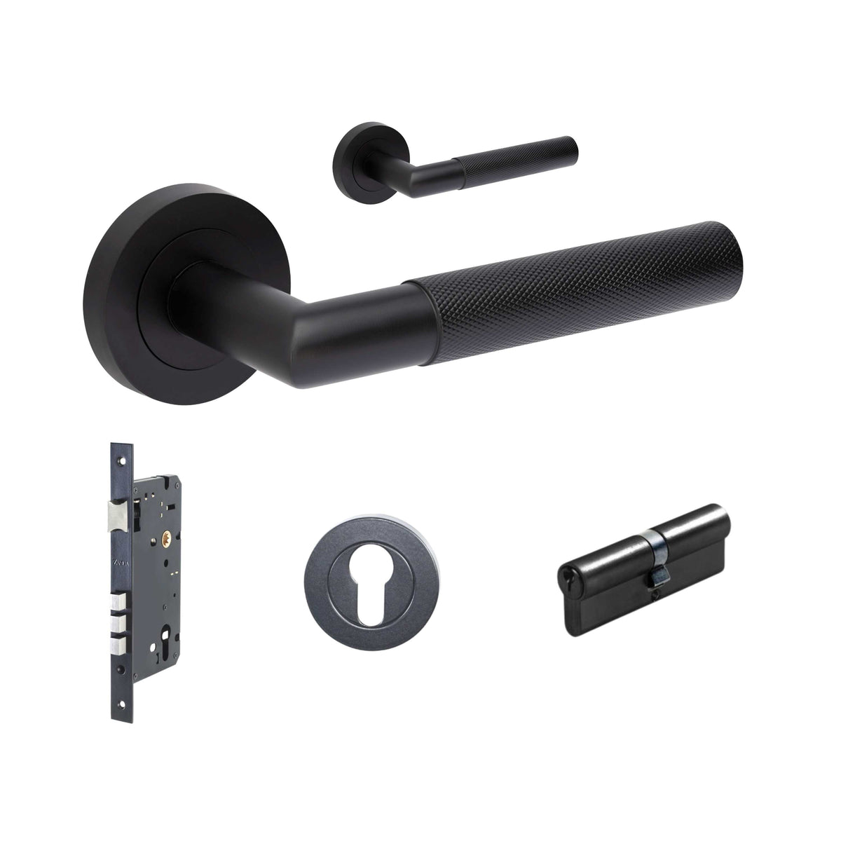 Vertex Entrance Set - includes 10070, 1143, 7020.2 & 1147 (70mm Key/Key) in Black