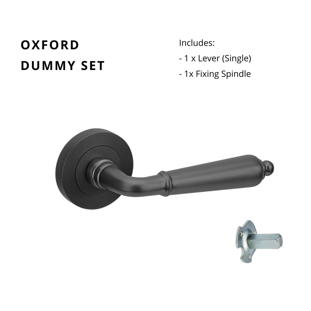 Oxford Dummy - Non Handed in Black